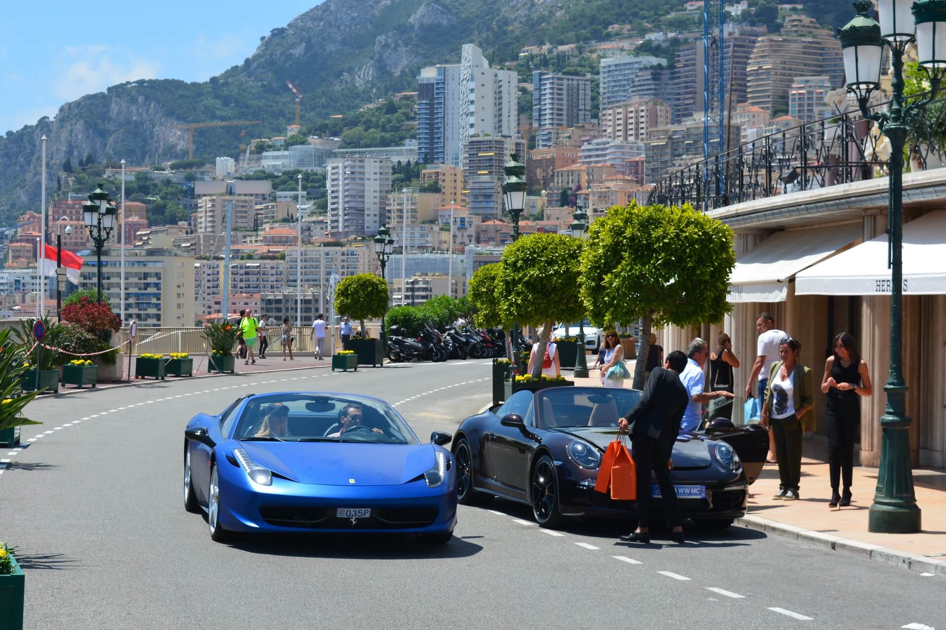 Monaco stadskärna