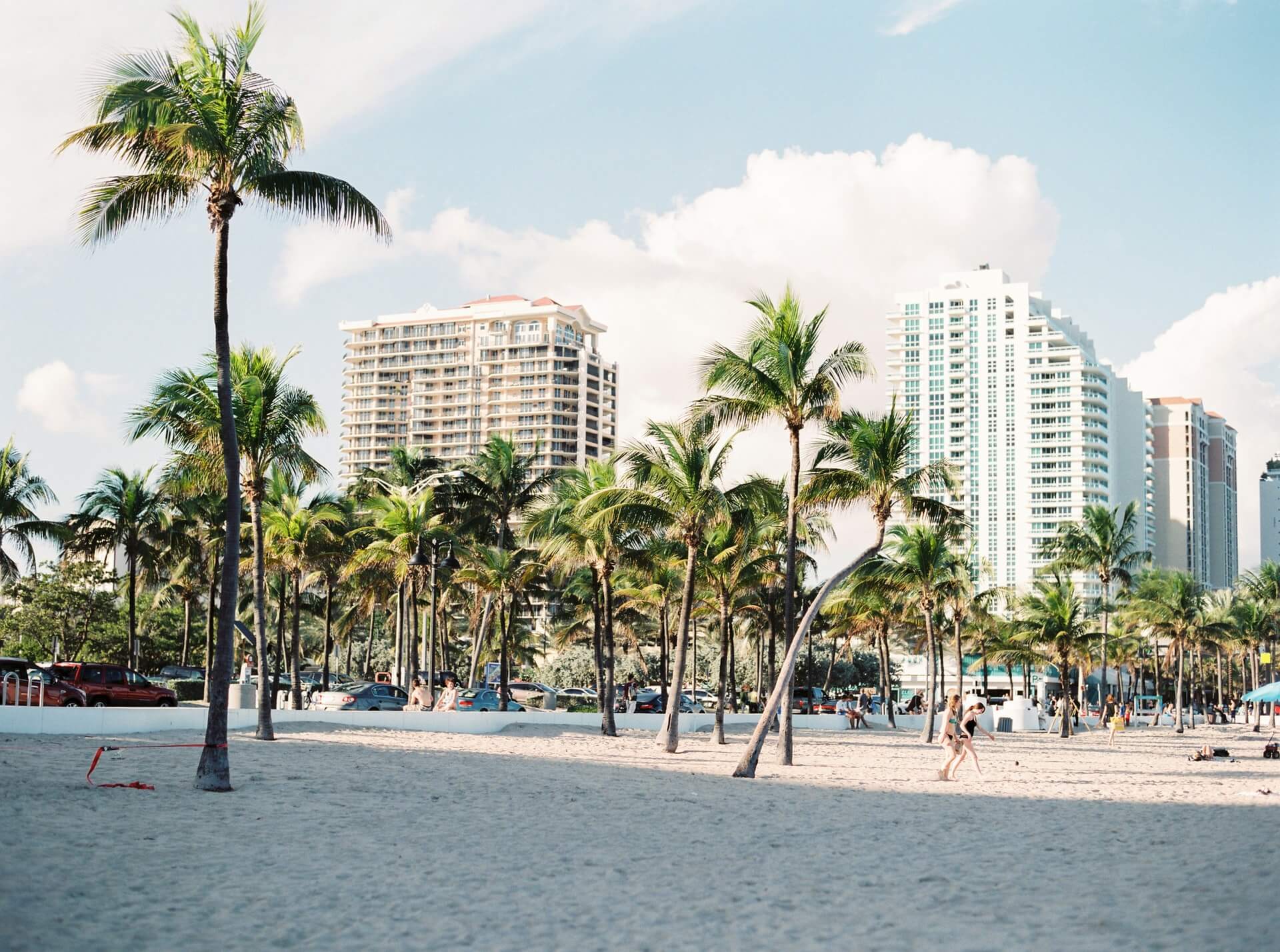 Stranden i Miami